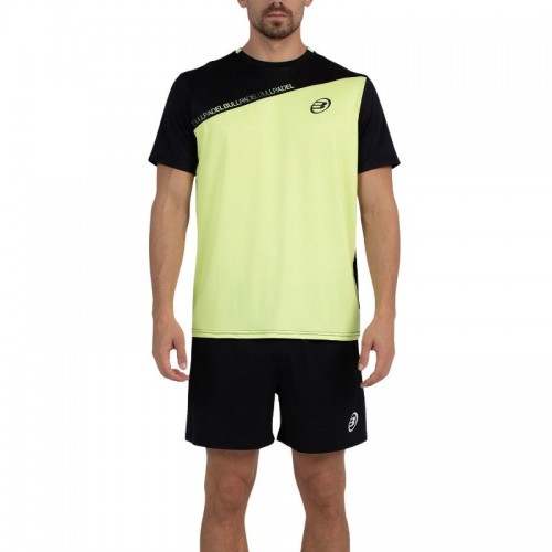 Camiseta Bullpadel Summit Amarillo Azufre Fluor