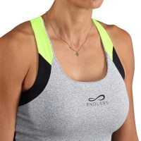 Camiseta Endless Grace Grigio Melange  Offerta + Economico