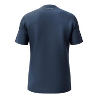 Camiseta Head Club 25 Tech Azul Marinho  Oferta + Barato
