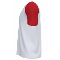 Joma Academy IV T-Shirt White Red  Offer + Cheap
