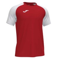 Joma Academy IV T-Shirt Red White  Offer + Cheap