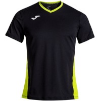 Joma Court Black Green T-Shirt  Offer + Cheap