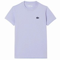 Lacoste Sport Blu Viola Maglietta Donna  Offerta + Economico