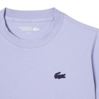 Lacoste Sport Blu Viola Maglietta Donna  Offerta + Economico