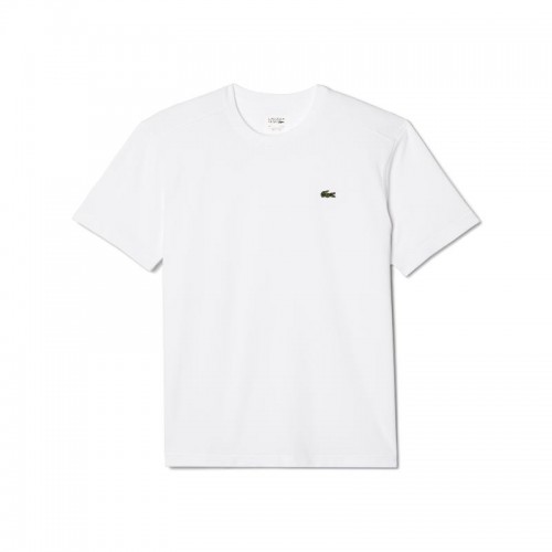 T-shirt Lacoste Sport Embroidery Blanco Logo Verde