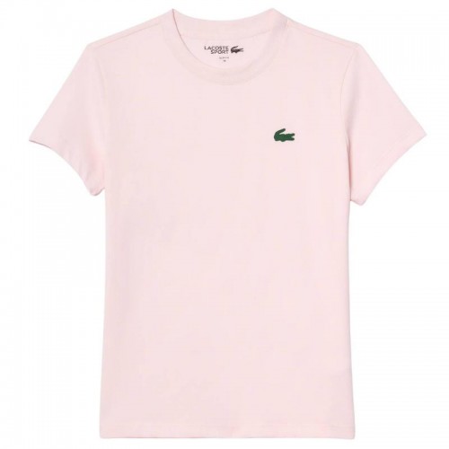 Camiseta Lacoste Sport Rosa Mujer