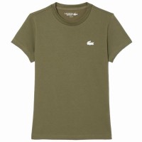 T-shirt Lacoste Sport Verde Cachi Donna  Offerta + Economico