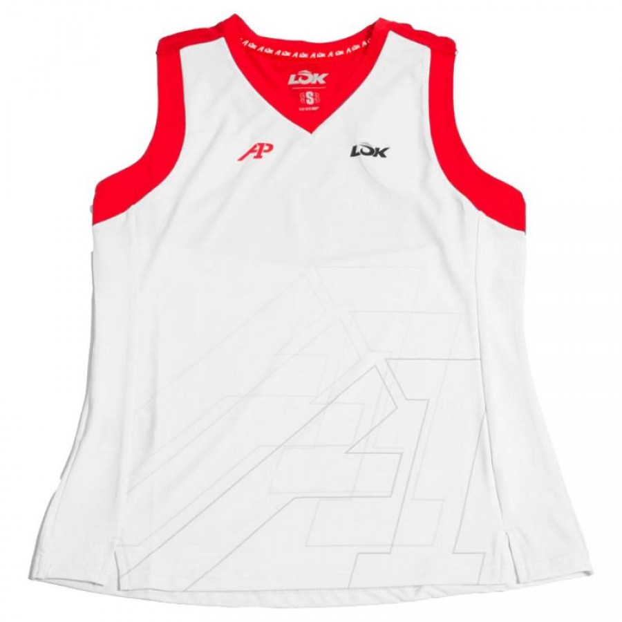 Camiseta Lok A1 Padel Wasatch Blanco Mujer  Oferta + Barato