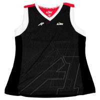 Camiseta Lok A1 Padel Wasatch Negro Mujer  Oferta + Barato