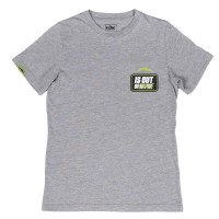 Camiseta Lok Out Of Office Gris Mujer  Oferta + Barato