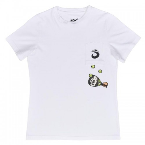 T-Shirt Femme Lok The Juggler Blanc