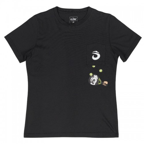 T-Shirt Femme Lok The Juggler Noir