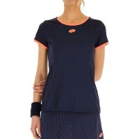 Camiseta Feminina Lotto Superrapida V Azul Marinho