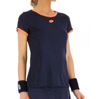 Camiseta Feminina Lotto Superrapida V Azul Marinho