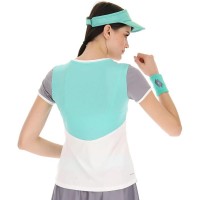 Camiseta Feminina Lotto Top IV Branco Verde