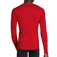 Camiseta de manga comprida Adidas Techfit Vermelha  Oferta + Barato