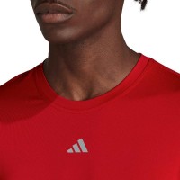 Camiseta de manga comprida Adidas Techfit Vermelha  Oferta + Barato