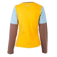 Varlion MD M/L06-MC617 Maglietta a maniche lunghe Giallo Donna  Offerta + Economico