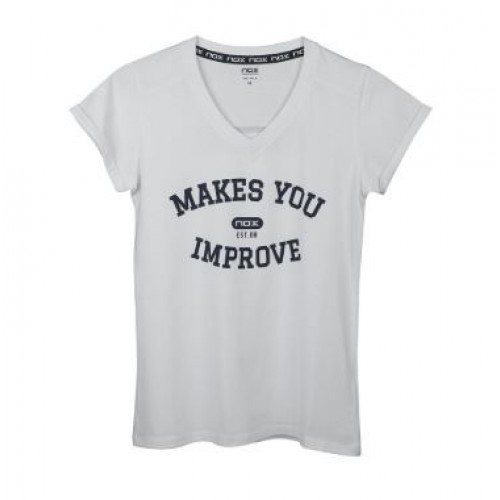 Camiseta Nox Mujer Basic Blanco