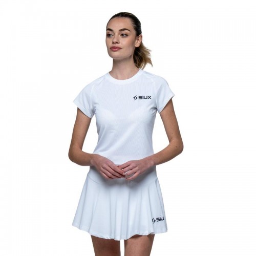 T-shirt blanc féminin Siux Match 26