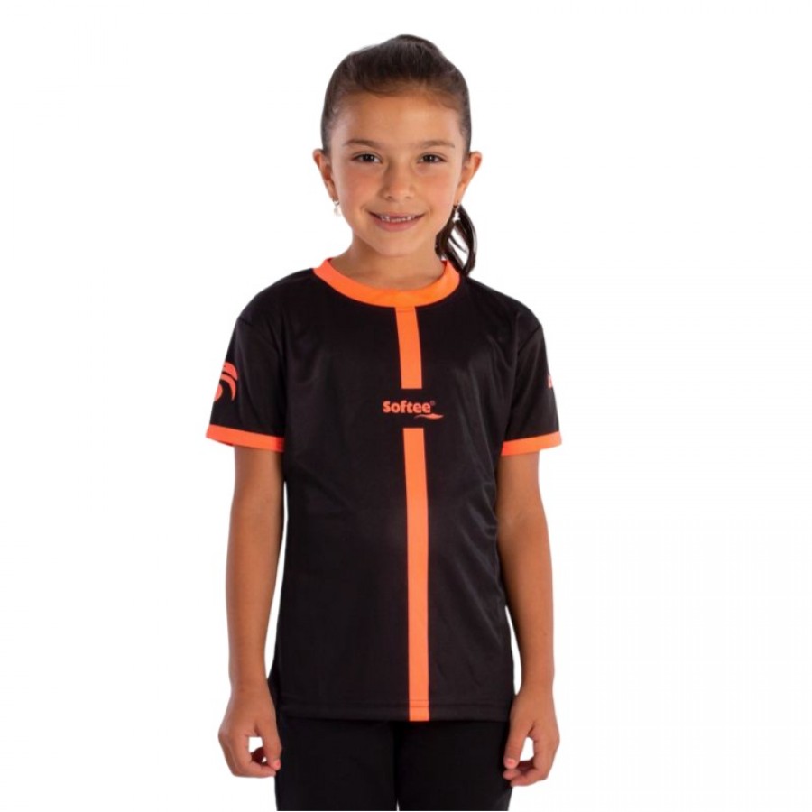 Softee Tipex Black Coral Fluor Junior T-Shirt  Offer + Cheap