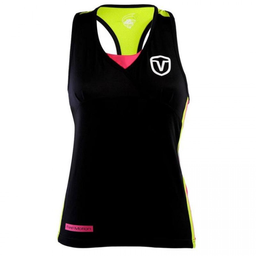 Vairo Columns Maglietta da donna nera  Offerta + Economico