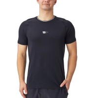 Camiseta Wilson Bela Seamless Crew Negro  Oferta + Barato