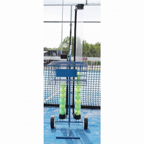 Carro Portapelotas 80 Pelotas Softee Azul