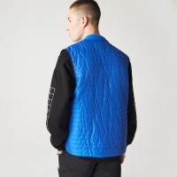 Lacoste Sport Rembourrage Reversible Noir Bleu  Offre - Pas cher