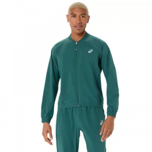 Asics Match Dark Green Jacket