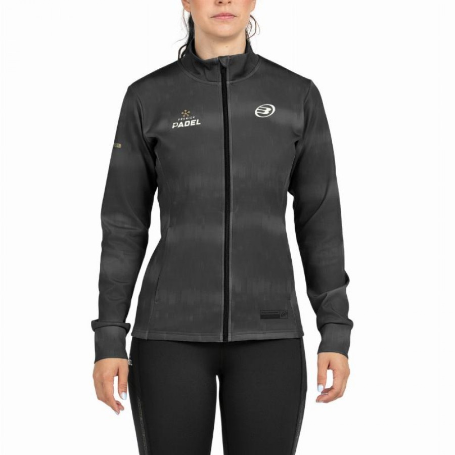 Chaqueta Bullpadel Premier Padel Patu Negro