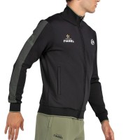 Chaqueta Bullpadel Premier Padel Pindaro Negro