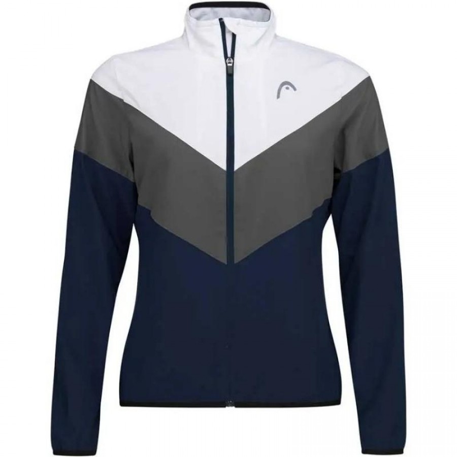 Jaqueta Head Club 22 Azul Marinho Branco Feminino  Oferta + Barato