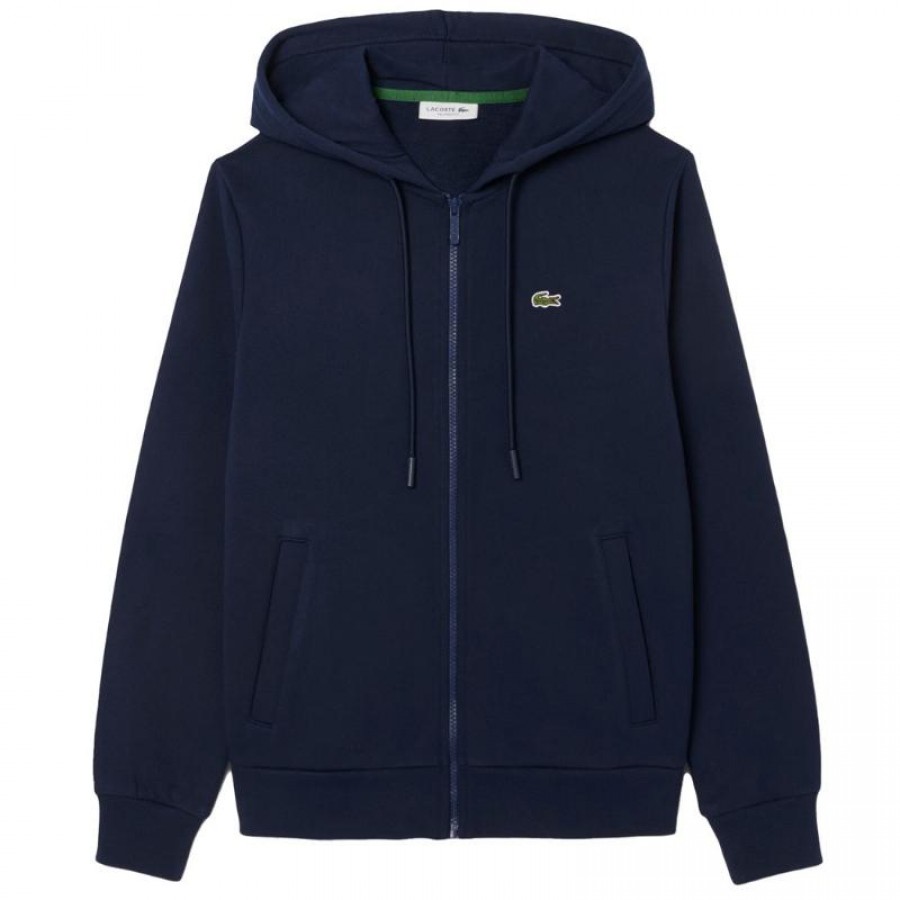 Lacoste Sport Giacca in cotone blu navy da donna  Offerta + Economico