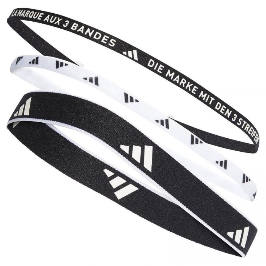 Nastri Adidas Neri Bianchi 3 Unita  Offerta + Economico