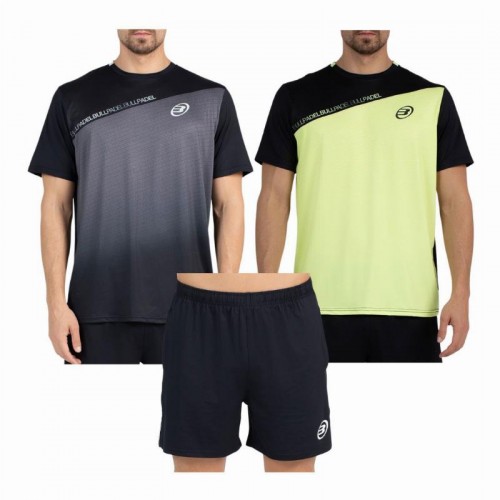 Conjunto Bullpadel Summit Performance Negro x3