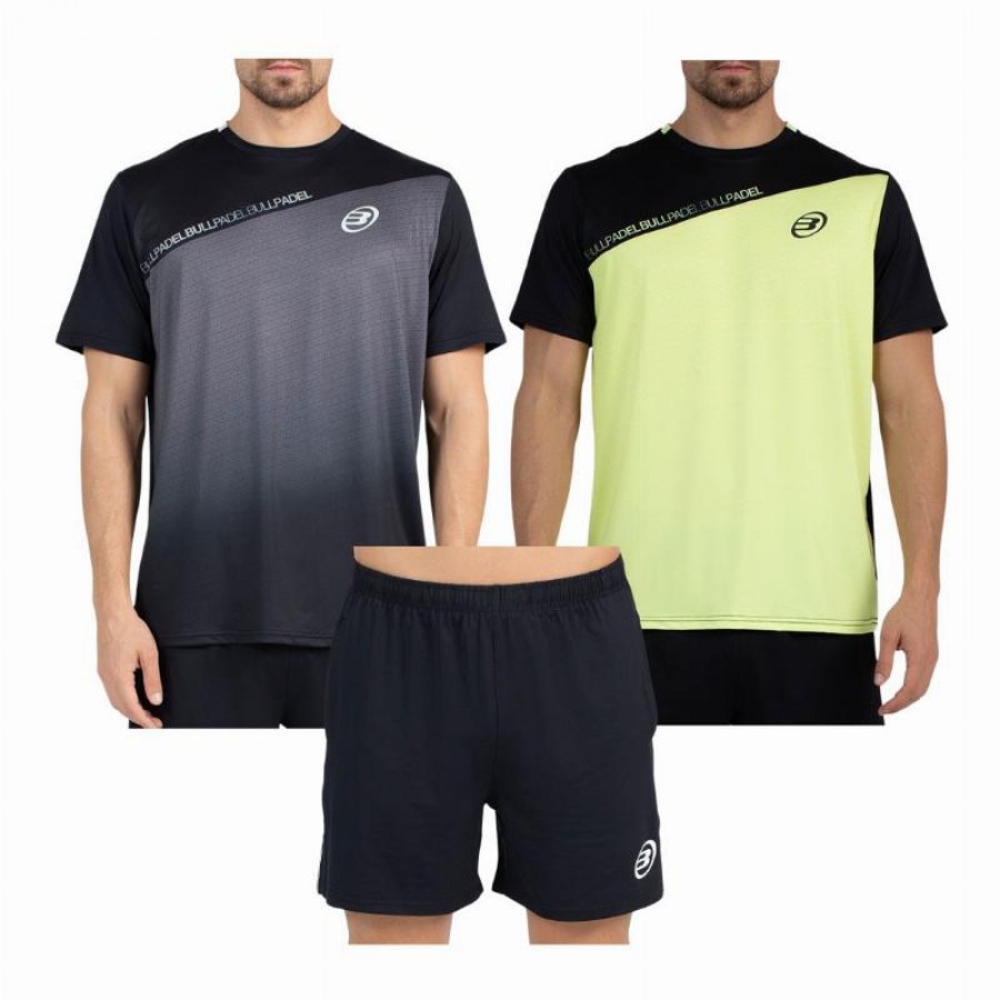 Bullpadel Summit Performance Noir Set x3