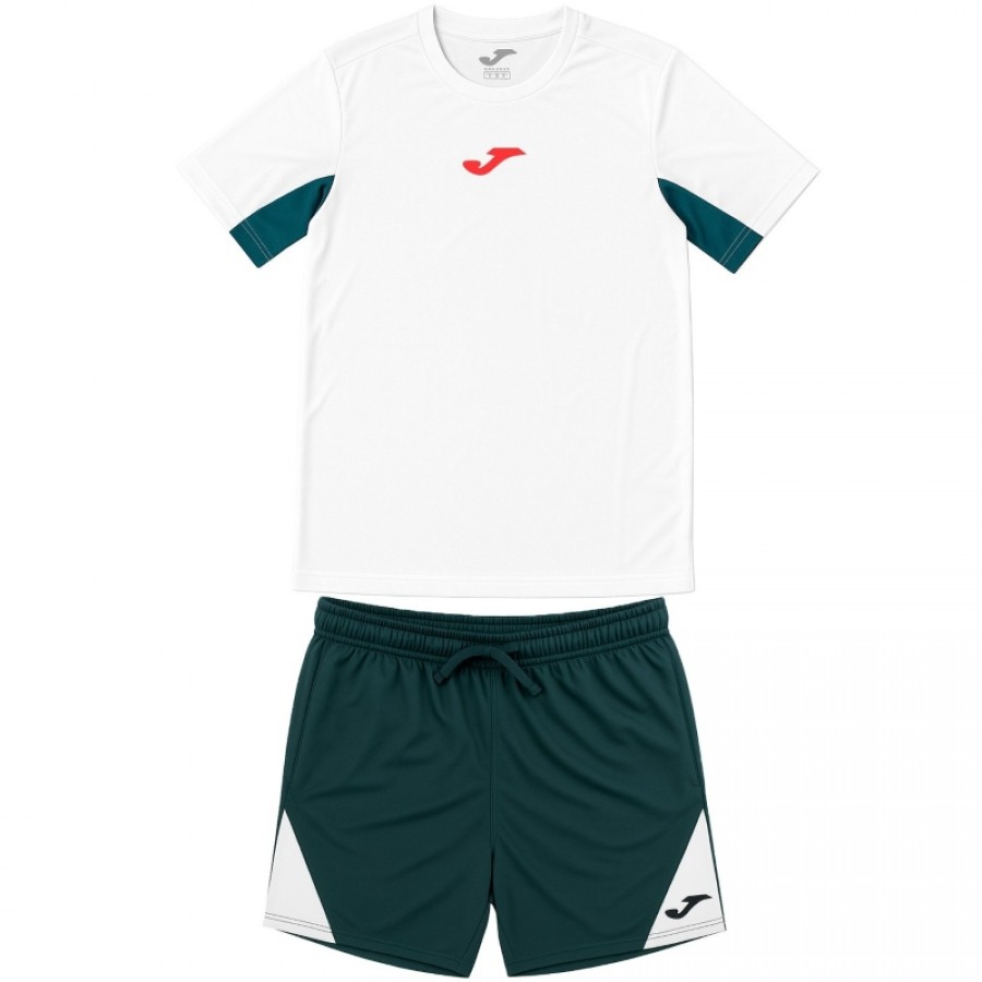 Conjunto Joma Camp Branco Marinho Junior  Oferta + Barato