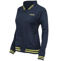 Cortavientos Nox Pro Azul Lima Mujer  Oferta + Barato