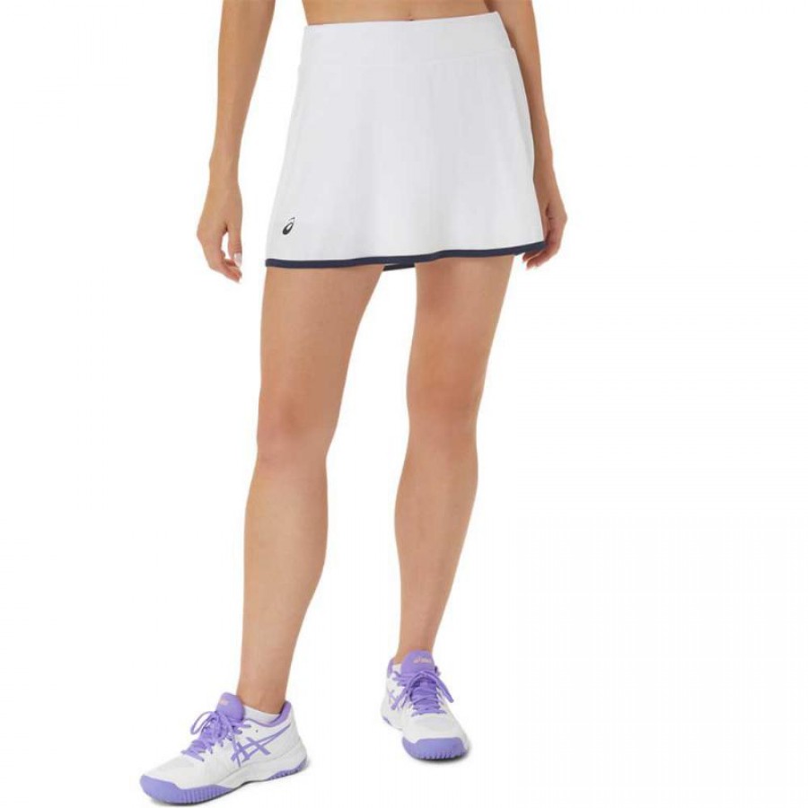 Falda Asics Court Blanco  Offer + Cheap
