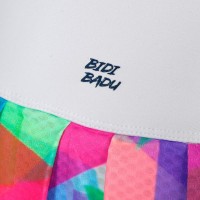 Falda Bidi Badu Kaleido Pleated Blanco Mix  Oferta + Barato