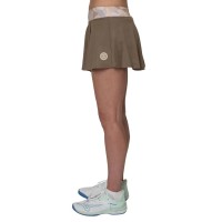 Falda Bidi Badu Paris Printed Wavy Marron Beige  Offer + Cheap