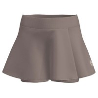 Falda Bidi Badu Espectro Ondulado Marron  Oferta + Barato
