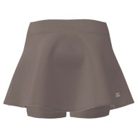 Falda Bidi Badu Espectro Ondulado Marron  Oferta + Barato
