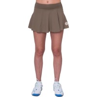 Falda Bidi Badu Espectro Ondulado Marron  Oferta + Barato