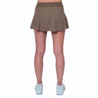 Falda Bidi Badu Espectro Ondulado Marron  Oferta + Barato