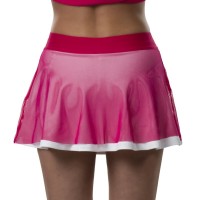 Falda Drop Shot Azalea Rosa Blanco  Offerta + Economico