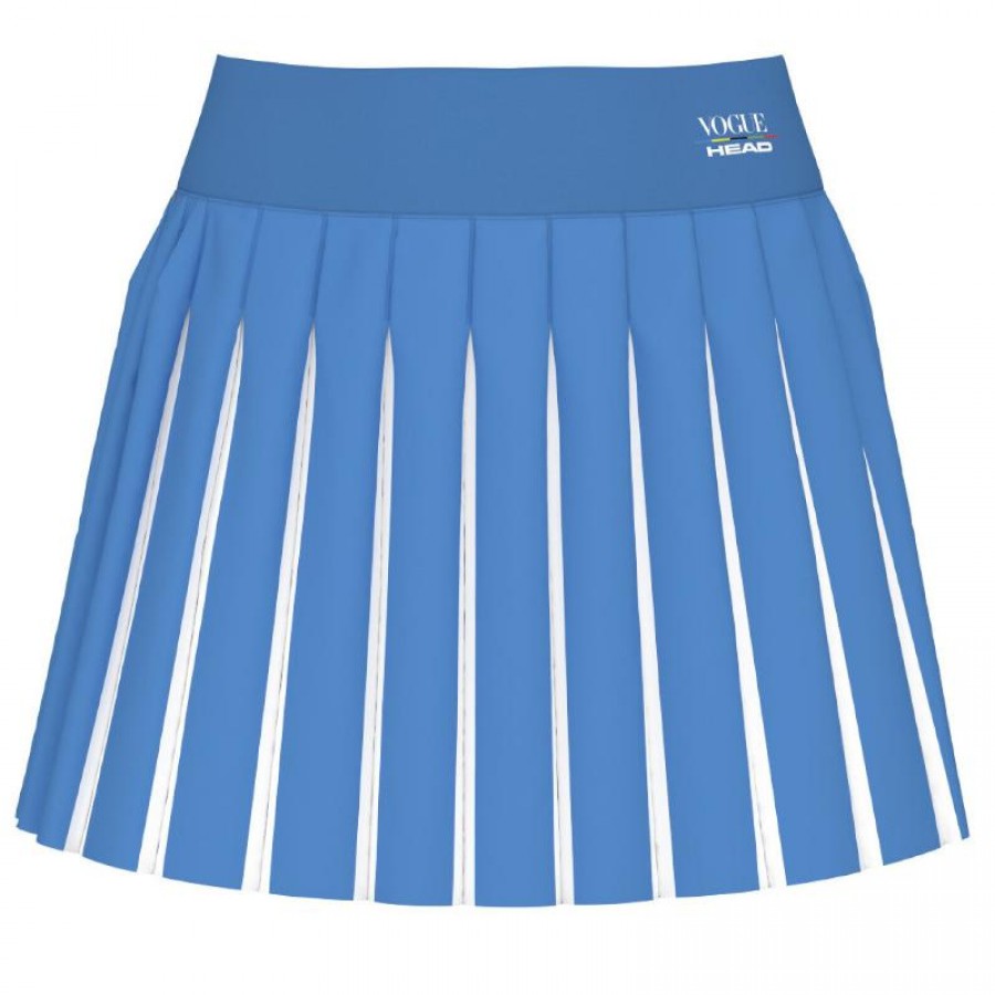 Jupe Bleue Head Vogue  Offre - Pas cher