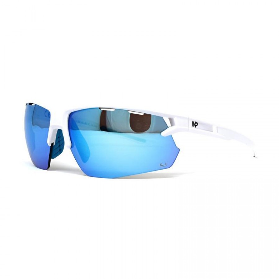 Addictive Manu Martin MM1 C2 Blanc Bleu Lunettes  Offre - Pas cher
