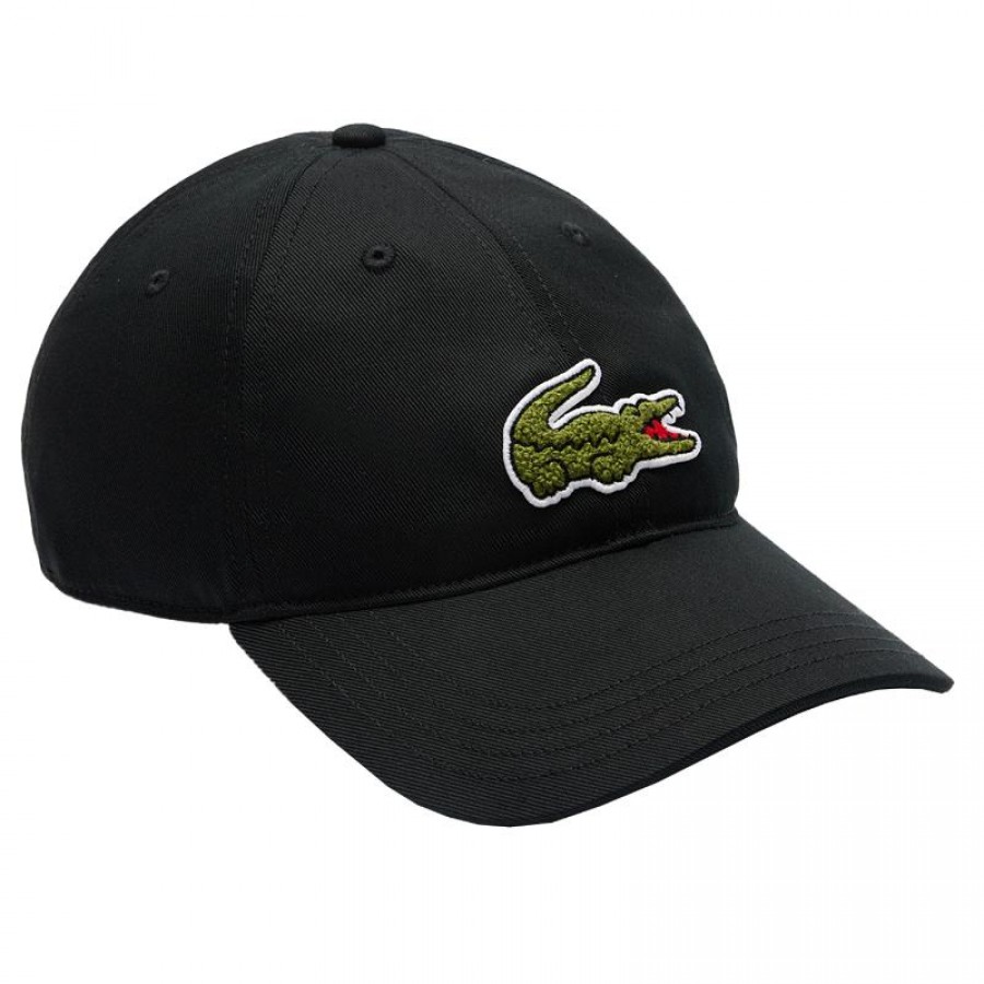 Boné Lacoste Sport Preto  Oferta + Barato